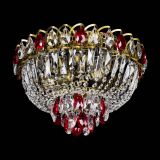 Люстра Астра Бутон №3 красная под бронзу в Саратове
