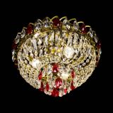 Люстра Астра Бутон №3 красная под бронзу в Саратове