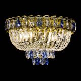 Люстра Астра Бутон №3 синяя под бронзу в Саратове