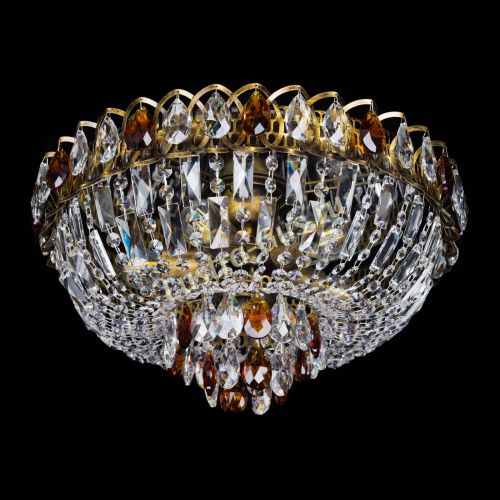 Люстра Астра Бутон №5 чайная под бронзу в Саратове Гусь Хрустальный