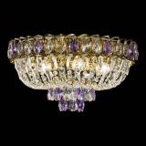 Люстра Астра Бутон №5 фиолетовая под бронзу в Саратове