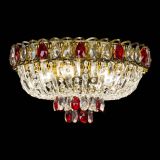 Люстра Астра Бутон №5 красная под бронзу в Саратове