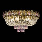 Люстра Астра Бутон №5 розовая под бронзу в Саратове