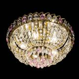 Люстра Астра Бутон №5 розовая под бронзу в Саратове