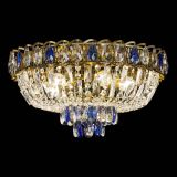 Люстра Астра Бутон №5 синяя под бронзу в Саратове