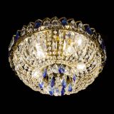 Люстра Астра Бутон №5 синяя под бронзу в Саратове