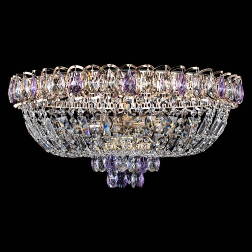 Люстра Астра Бутон №5 фиолетовая в Саратове Гусь Хрустальный