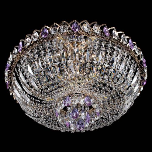 Люстра Астра Бутон №5 фиолетовая в Саратове Гусь Хрустальный