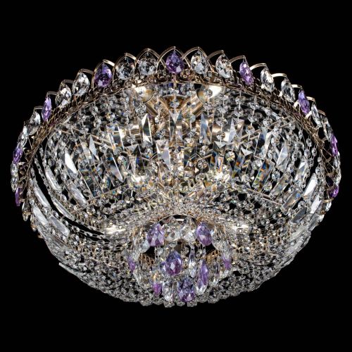 Люстра Астра Бутон №5 фиолетовая в Саратове Гусь Хрустальный