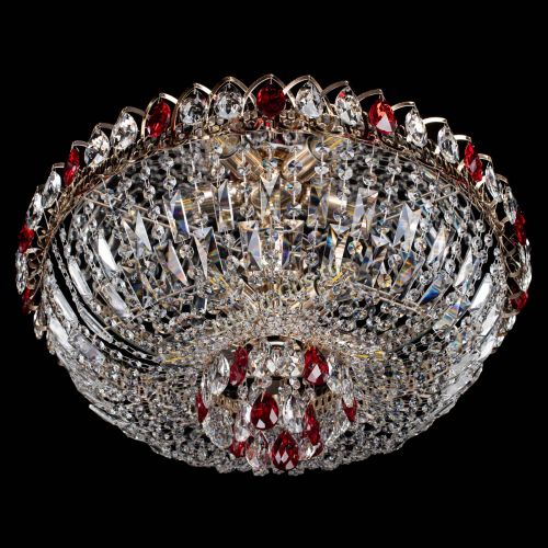 Люстра Астра Бутон №5 красная в Саратове Гусь Хрустальный