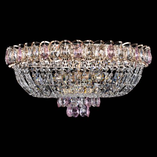 Люстра Астра Бутон №5 розовая в Саратове Гусь Хрустальный