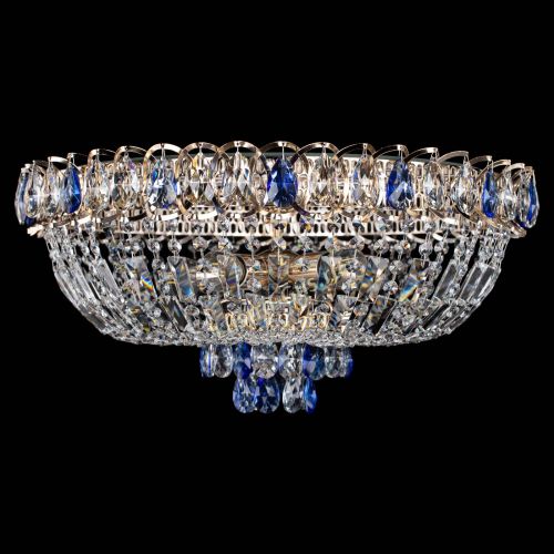 Люстра Астра Бутон №5 синяя в Саратове Гусь Хрустальный