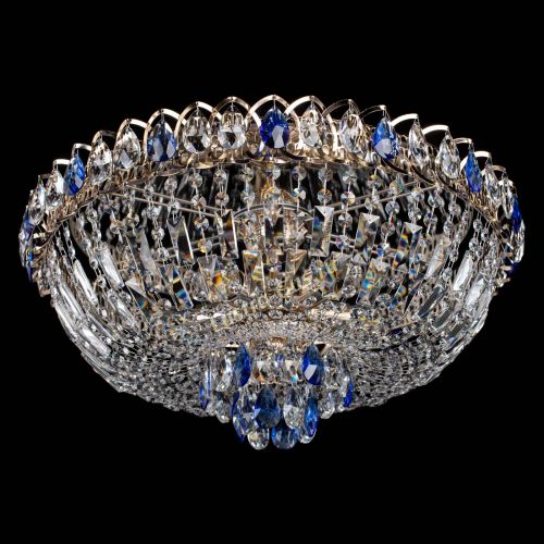 Люстра Астра Бутон №5 синяя в Саратове Гусь Хрустальный