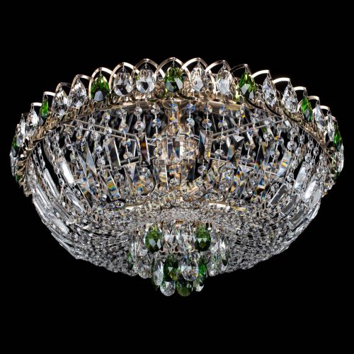 Люстра Астра Бутон №5 зеленая в Саратове Гусь Хрустальный