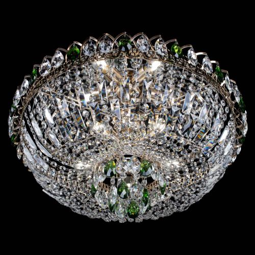 Люстра Астра Бутон №5 зеленая в Саратове Гусь Хрустальный