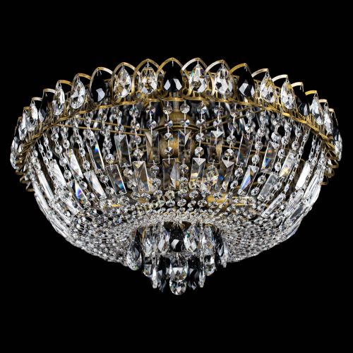 Люстра Астра Бутон №6 под бронзу Черная в Саратове Гусь Хрустальный