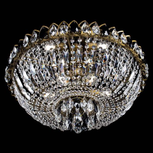 Люстра Астра Бутон №6 под бронзу Черная в Саратове Гусь Хрустальный