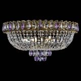 Люстра Астра Бутон №6 под бронзу Фиолетовая в Саратове