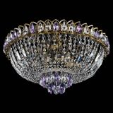 Люстра Астра Бутон №6 под бронзу Фиолетовая в Саратове