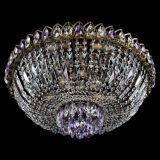 Люстра Астра Бутон №6 под бронзу Фиолетовая в Саратове