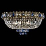 Люстра Астра Бутон №6 под бронзу Синяя в Саратове