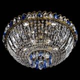 Люстра Астра Бутон №6 под бронзу Синяя в Саратове