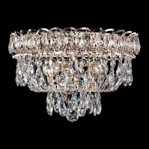 Люстра Астра Шар №3 с журавликами в Саратове Гусь Хрустальный