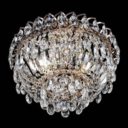 Люстра Астра Шар №3 с журавликами в Саратове Гусь Хрустальный