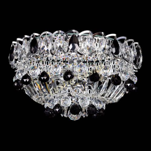 Люстра Астра Шар №3 Черная в Саратове Гусь Хрустальный