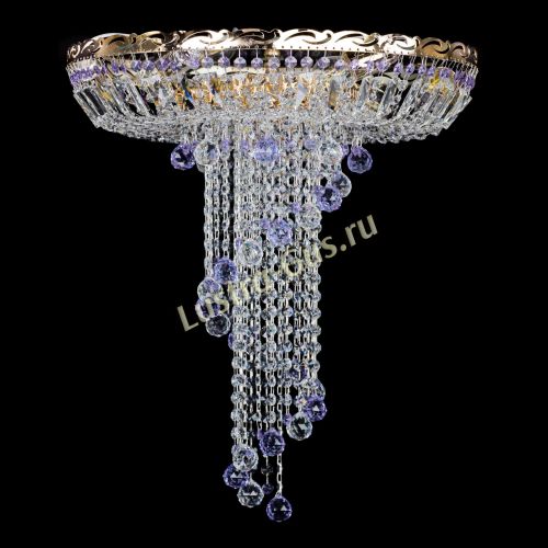 Люстра Диана №6 Шар 30 фиолетовая в Саратове Гусь Хрустальный