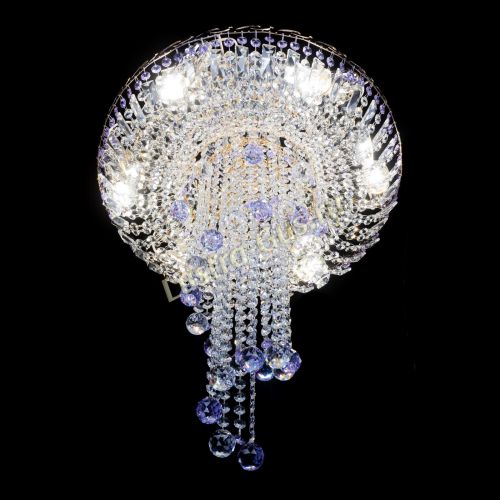 Люстра Диана №6 Шар 30 фиолетовая в Саратове Гусь Хрустальный