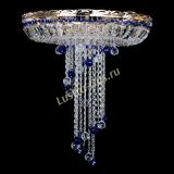 Люстра Диана №6 Шар 30 синяя в Саратове