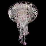 Люстра Диана №6 Шар 40 розовая в Саратове