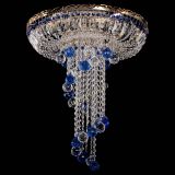 Люстра Диана №6 Шар 40 синяя в Саратове