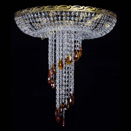 Люстра Диана №6 журавлик чайная под бронзу  в Саратове Гусь Хрустальный