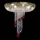 Люстра Диана №6 журавлик красная под бронзу в Саратове