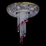 Люстра Диана №6 журавлик красная под бронзу в Саратове