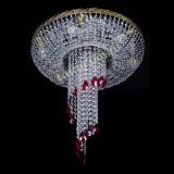 Люстра Диана №6 журавлик красная под бронзу в Саратове