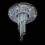 Люстра Диана №6 журавлик зеленая под бронзу  в Саратове