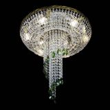 Люстра Диана №6 журавлик зеленая под бронзу  в Саратове