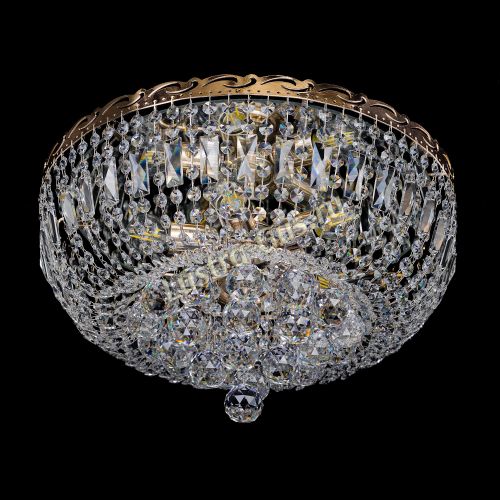 Люстра Диана Пирамида шар в Саратове Гусь Хрустальный