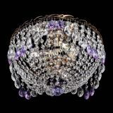 Люстра Диана журавлик фиолетовая в Саратове