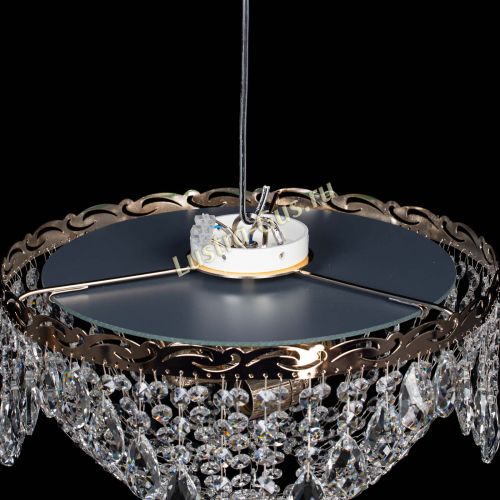 Люстра Диана журавлик розовая в Саратове Гусь Хрустальный