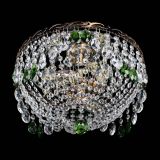 Люстра Диана журавлик зеленая в Саратове