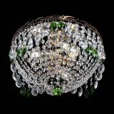 Люстра Диана журавлик зеленая в Саратове