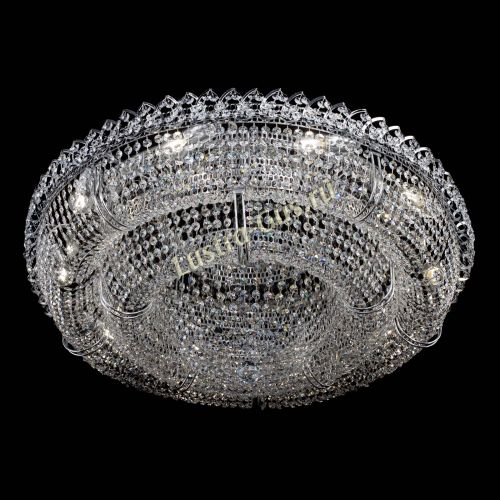 Люстра Двойное Кольцо Классика - 10 ламп в Саратове Гусь Хрустальный