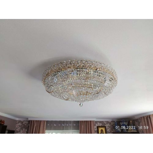 Люстра Двойное Кольцо Классика в Саратове Гусь Хрустальный