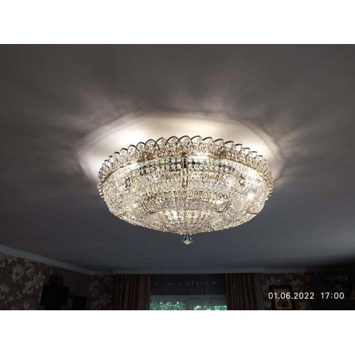 Люстра Двойное Кольцо Классика в Саратове Гусь Хрустальный