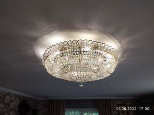 Люстра Двойное Кольцо Классика в Саратове отзыв и фото покупателя