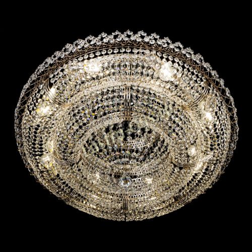 Люстра Двойное Кольцо Классика в Саратове Гусь Хрустальный